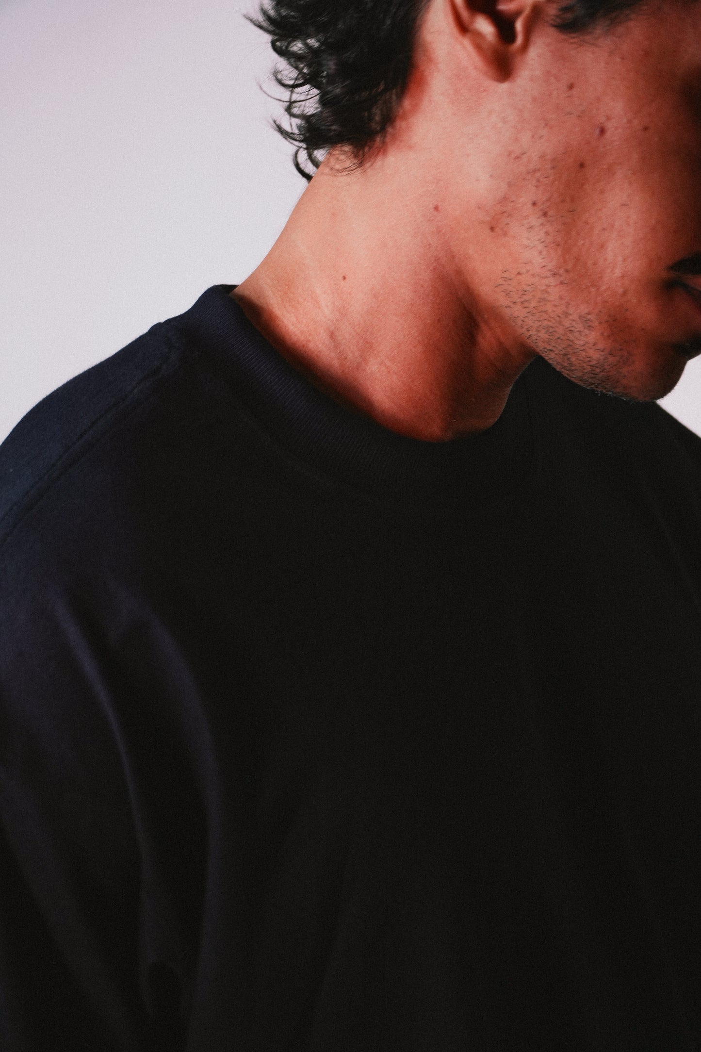 Camiseta Oversized Básica Preta