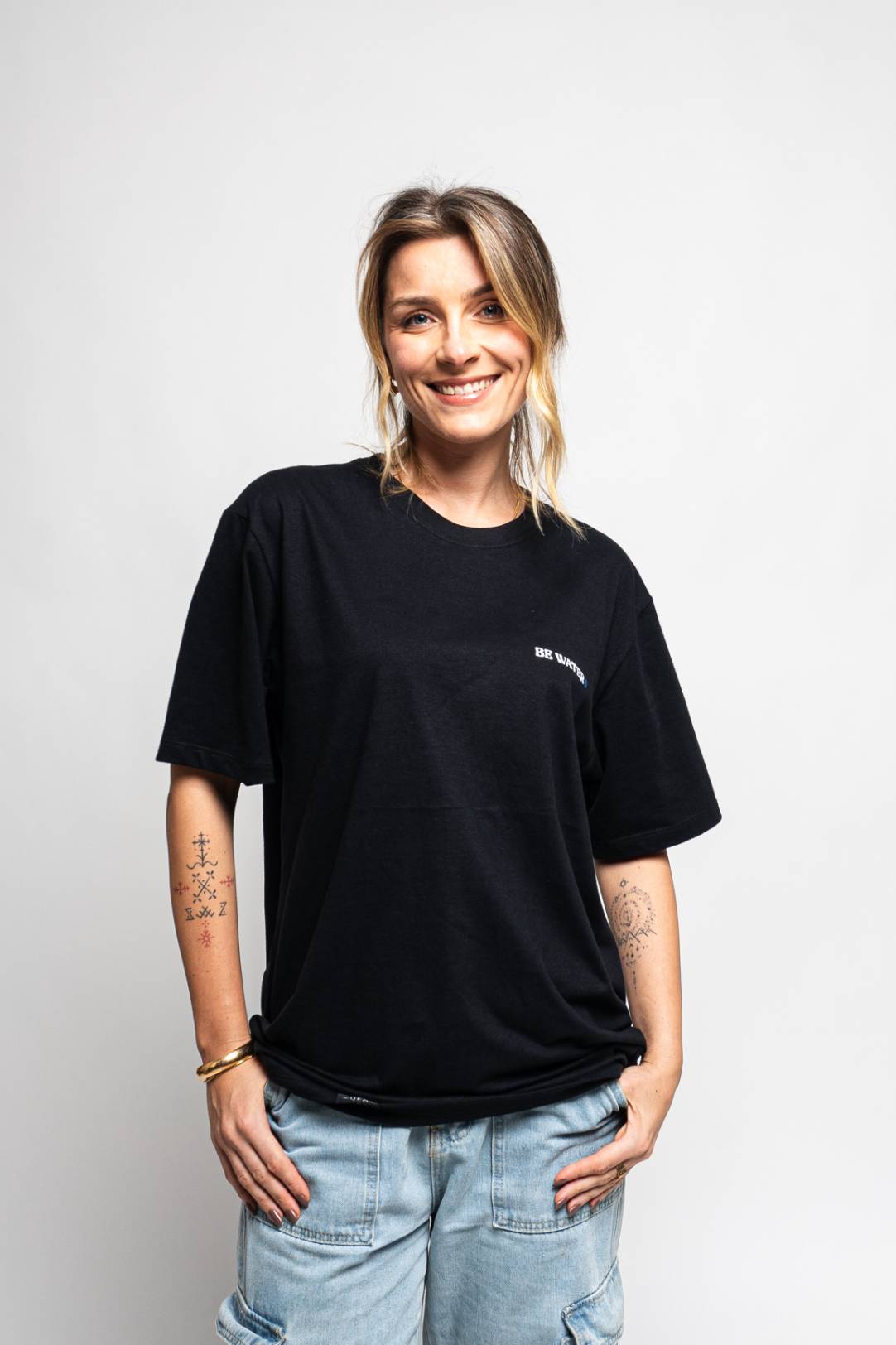Camiseta Be Water Preta