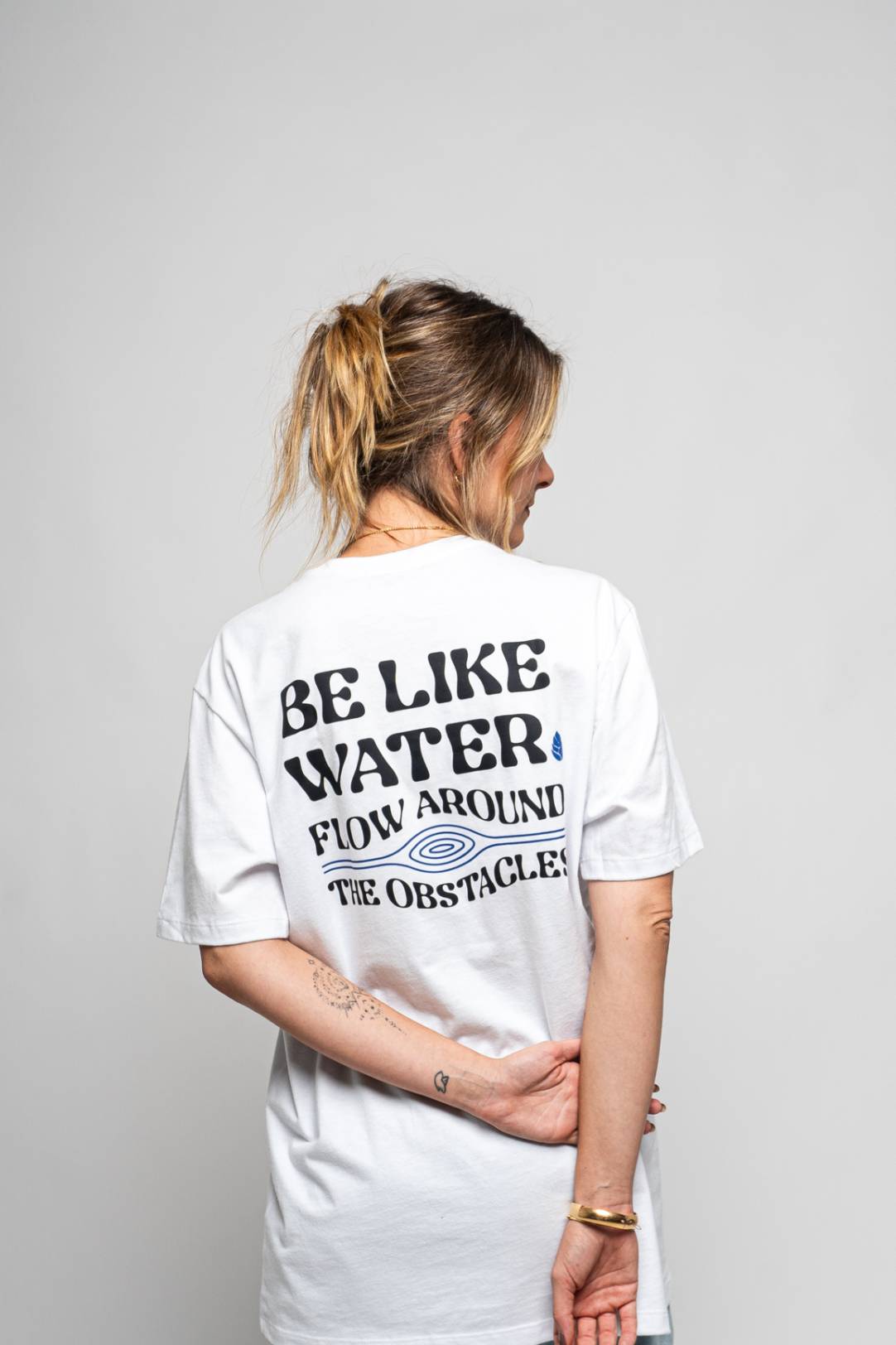 Camiseta Be Water Branca