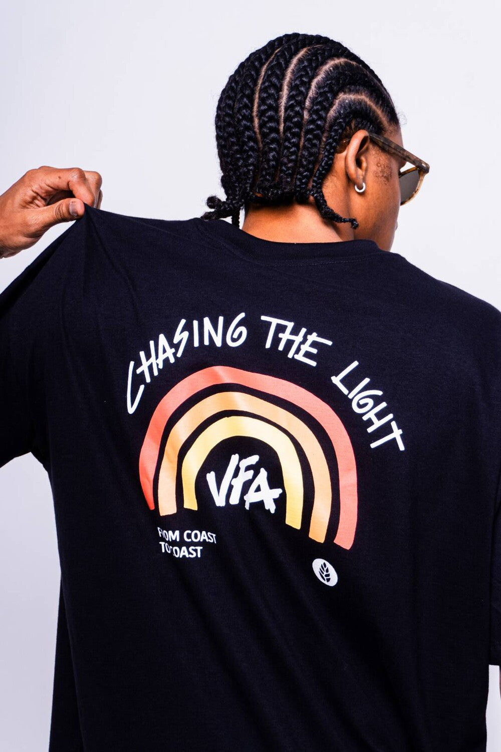 Camiseta Oversized Chasing The Light