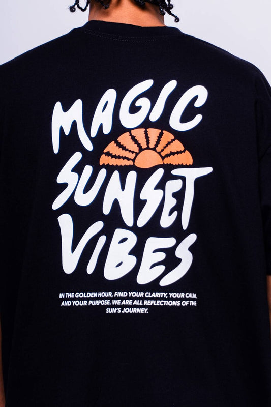 Camiseta Oversized Magic Sunset