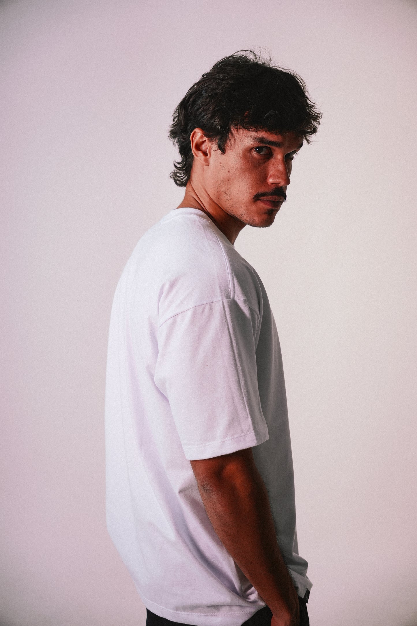 Camiseta Oversized Básica Branca