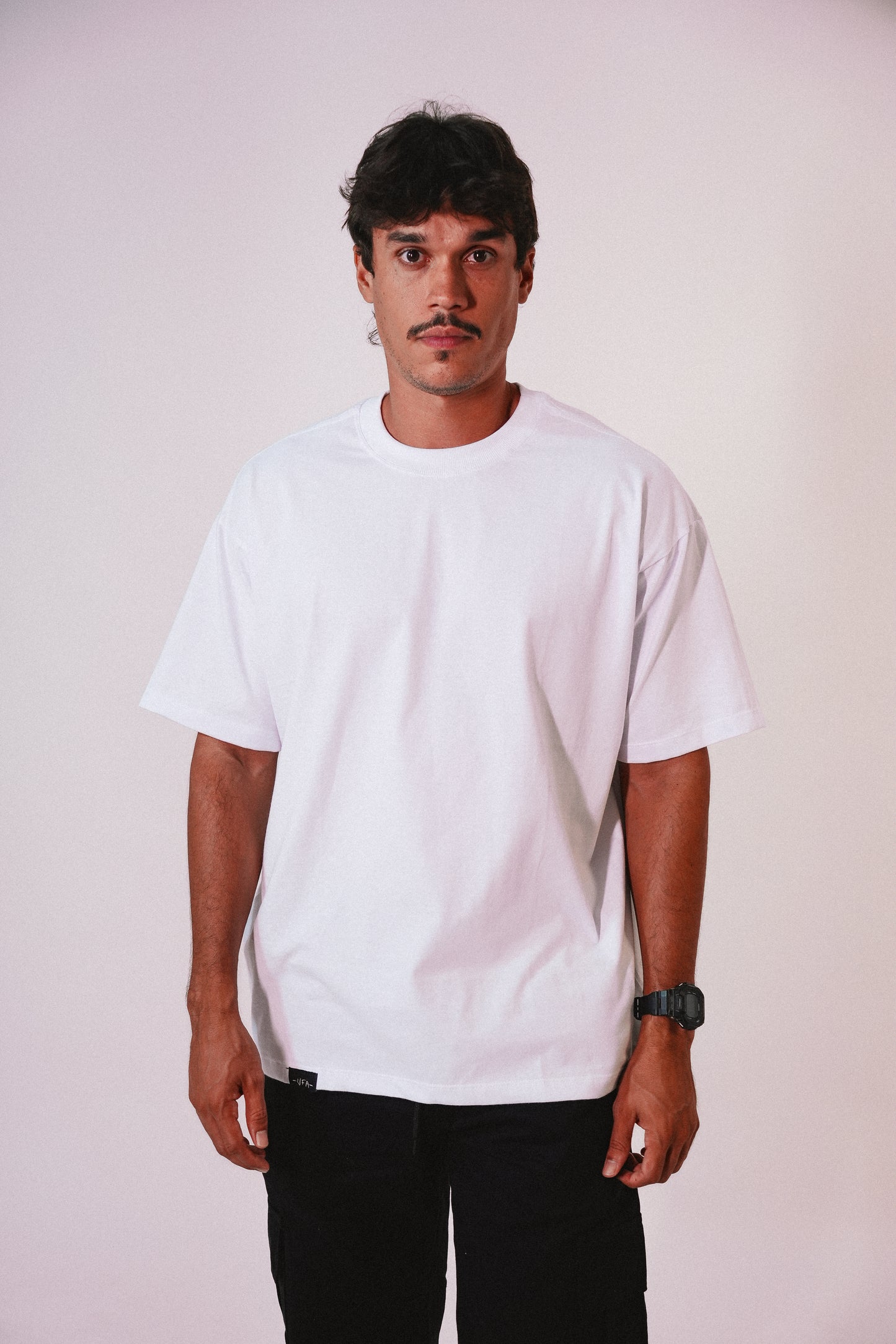 Camiseta Oversized Básica Branca