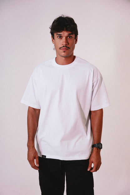 Camiseta Oversized Básica Branca