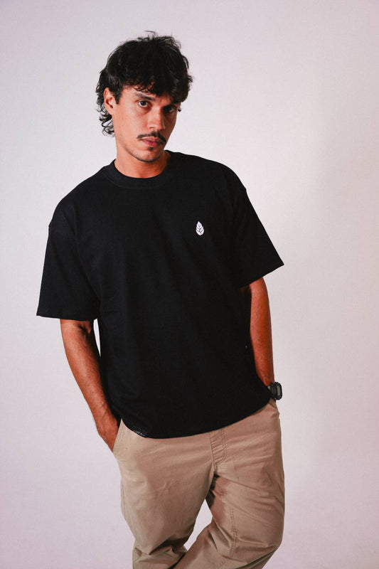 Camiseta Oversized Ufa Preta