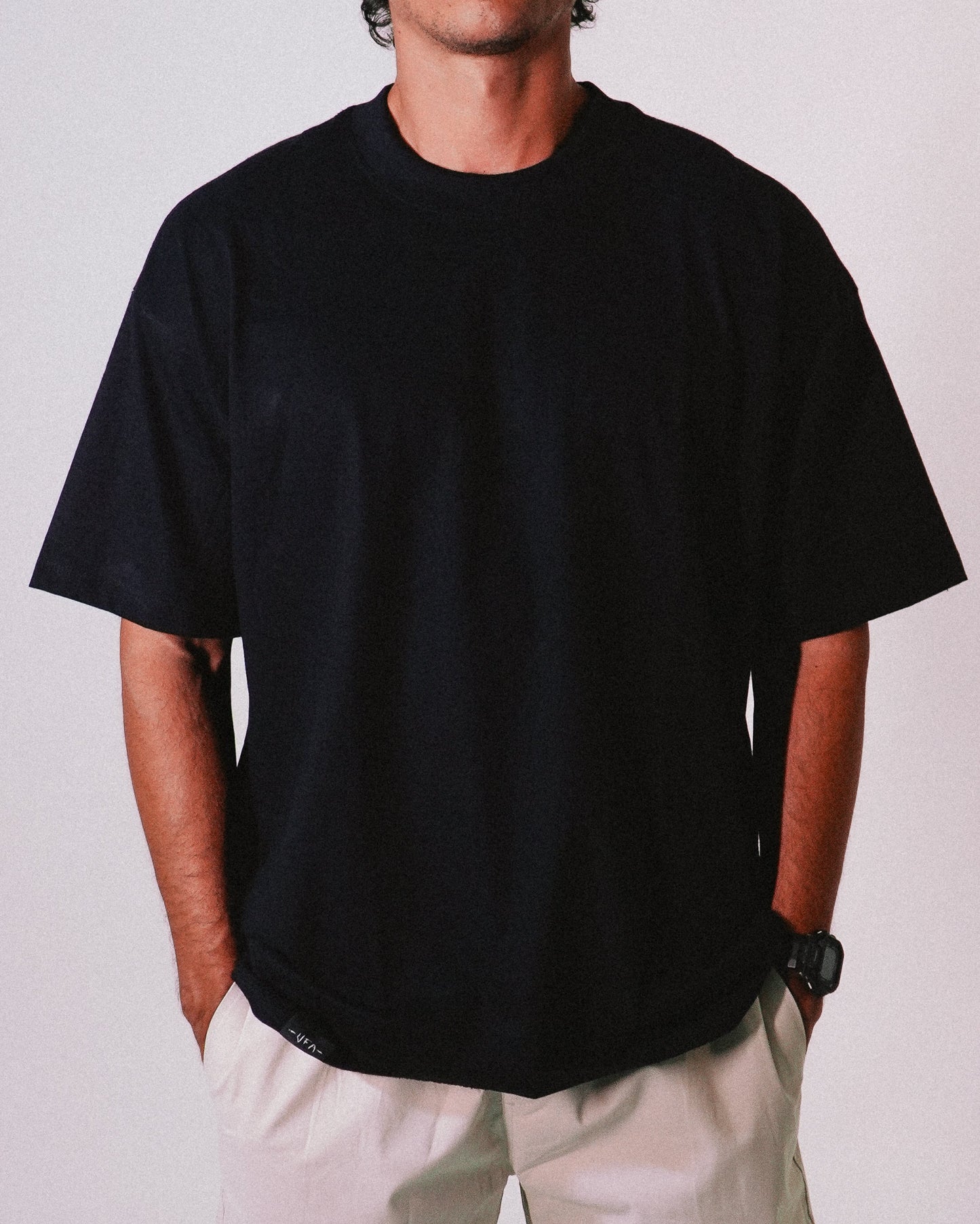 Camiseta Oversized Básica Preta