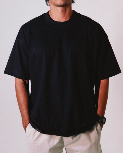Camiseta Oversized Básica Preta