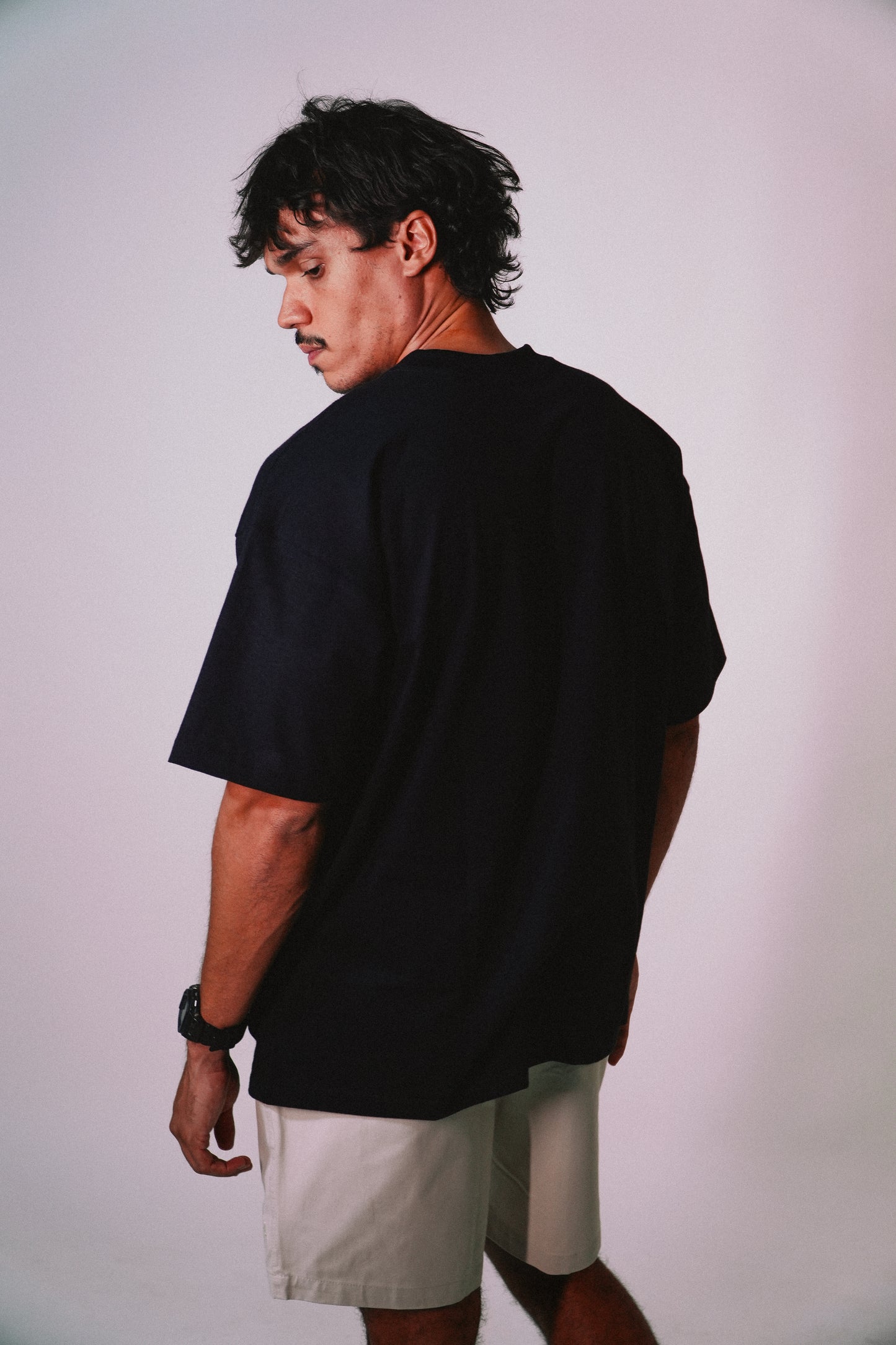 Camiseta Oversized Básica Preta