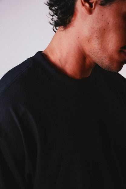 Camiseta Oversized Básica Preta